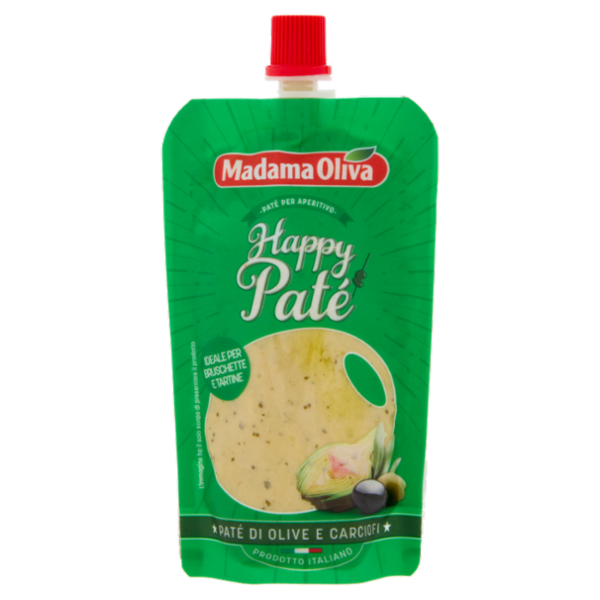 Madama Oliva Happy Paté Paté di Olive e Carciofi 110 g