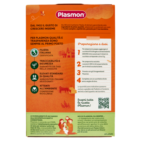 Plasmon la Pastina Fili d'Angelo 300 g