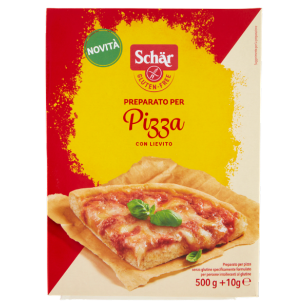 Schär Preparato per Pizza con Lievito 500 g + 10 g
