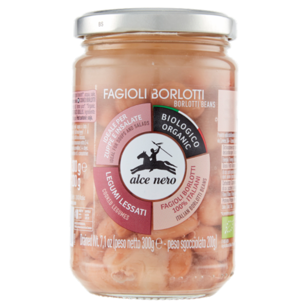 alce nero Fagioli Borlotti 300 g