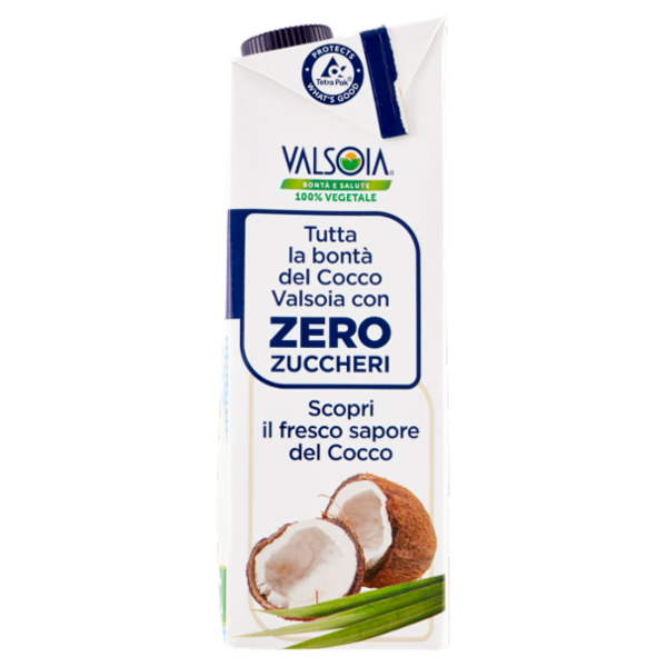 Valsoia Bontà e Salute bevanda di Cocco Zero Zuccheri 1000 ml