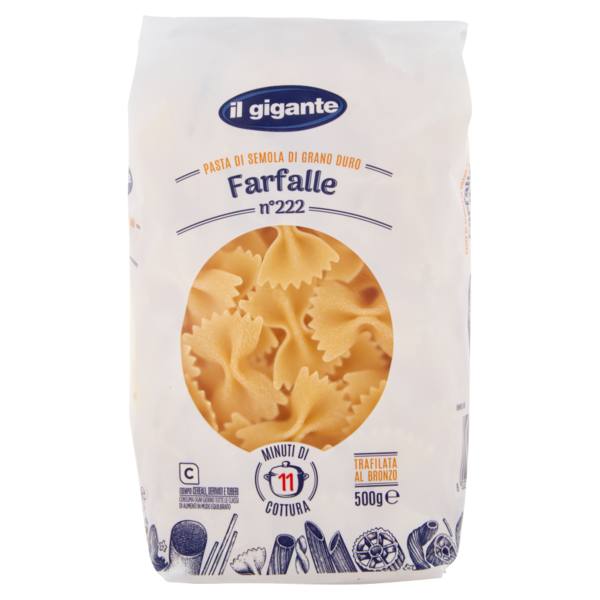 IL GIGANTE Farfalle n°222 500 g
