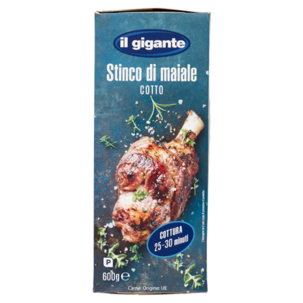 IL GIGANTE Stinco di maiale Cotto 600 g