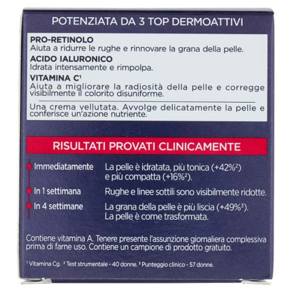 L'Oréal Paris Revitalift Laser Tripla Azione Crema Anti-Età Notte 50 ml