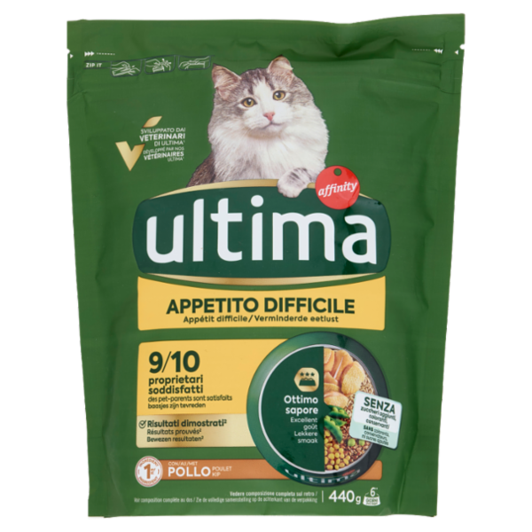ultima Cat Appetito Difficile con Pollo 440 g