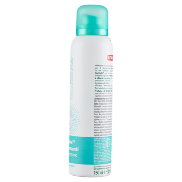Borotalco Fresco Non-Stop Profumo di Cristalli Marini Deo Spray 150 ml