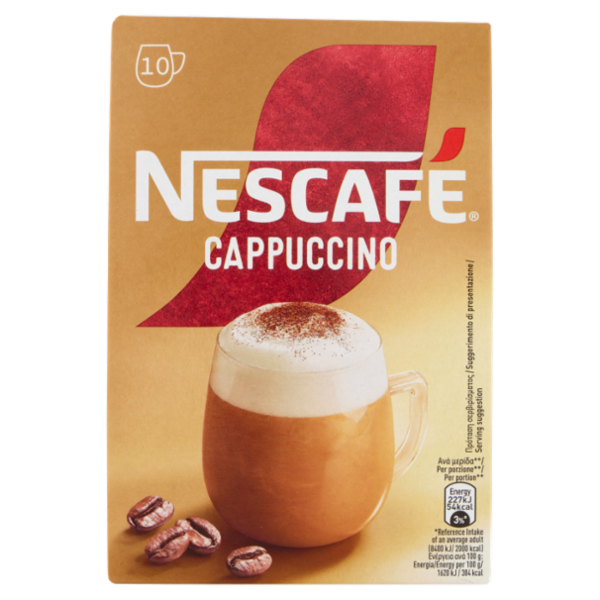 NESCAFÉ Cappuccino Solubile 10 Bustine 140g
