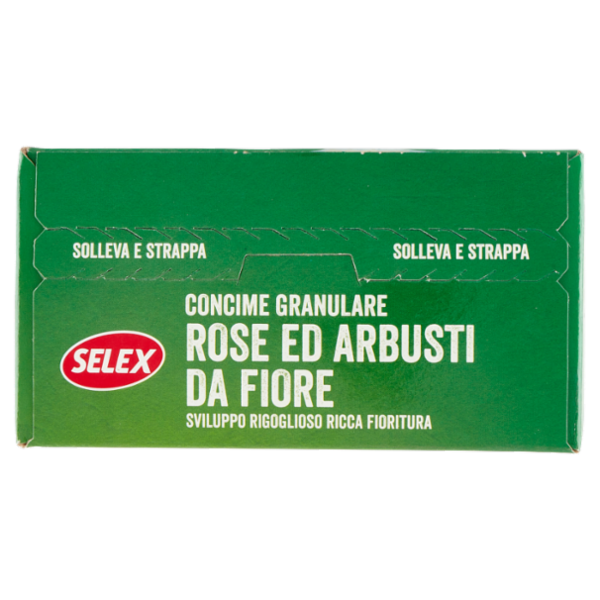 Selex Giardinaggio Concime Granulare per Rose e Fiorite 1 kg