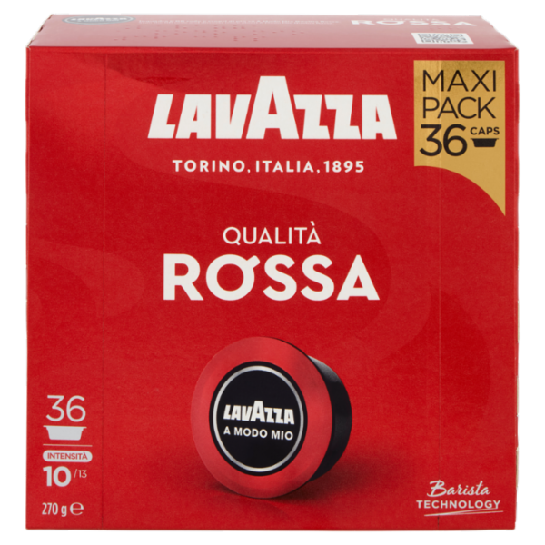 Lavazza A Modo Mio Qualità Rossa 36 Capsule 270 g