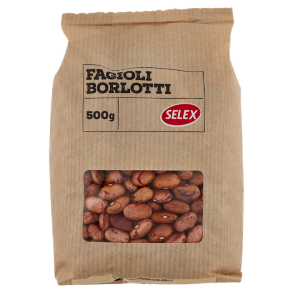 Selex Legumi Secchi Fagioli Borlotti 500 g