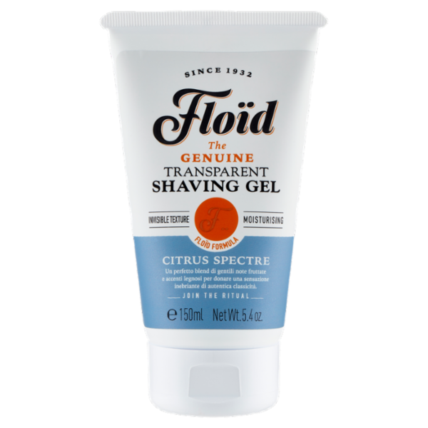 Floïd The Genuine Transparent Shaving Gel Citrus spectre 150 ml