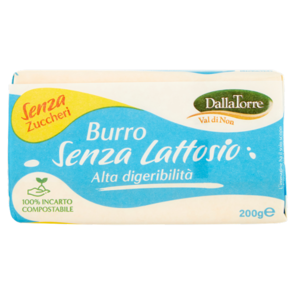 DallaTorre Burro Senza Lattosio Senza Zuccheri 200 g