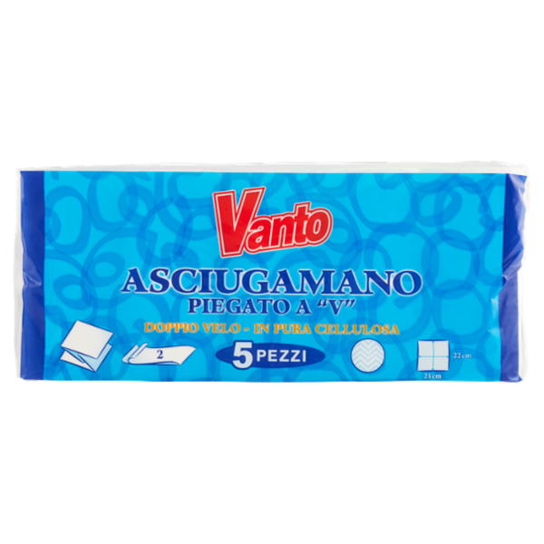 Vanto Asciugamano di Carta Piegato a 