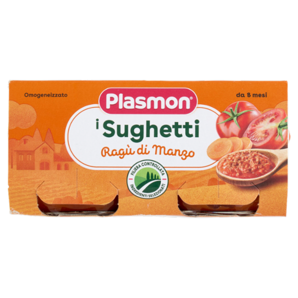 Plasmon i Sughetti Ragù di Manzo 2 x 80 g