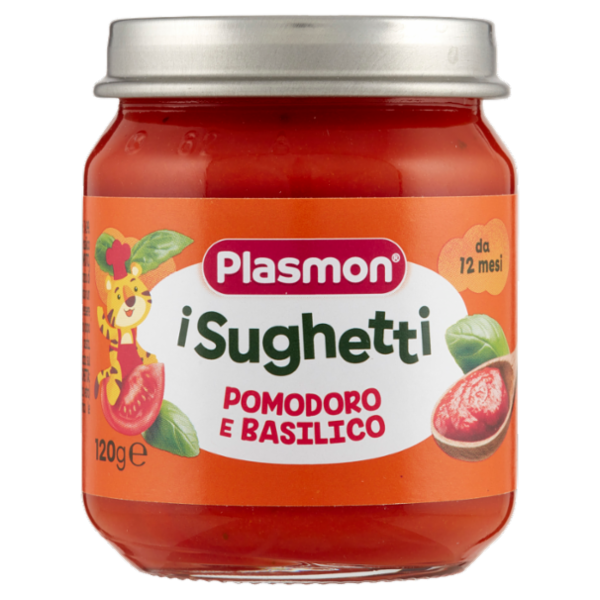 Plasmon i Sughetti Pomodoro e Basilico 120 g