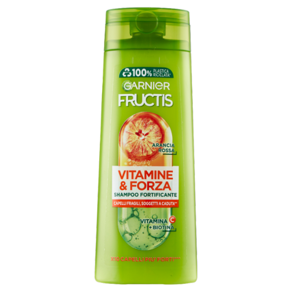 Garnier Shampoo Fructis Vitamine&Forza, arricchito con Vitamine, 250 ml