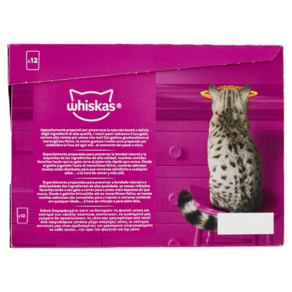 Whiskas Selezione Delicata in salsa con pollo, con pollame, con anatra, con tacchino 12 x 85 g