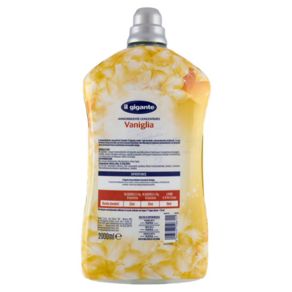 IL GIGANTE Ammorbidente Concentrato Vaniglia 2 L