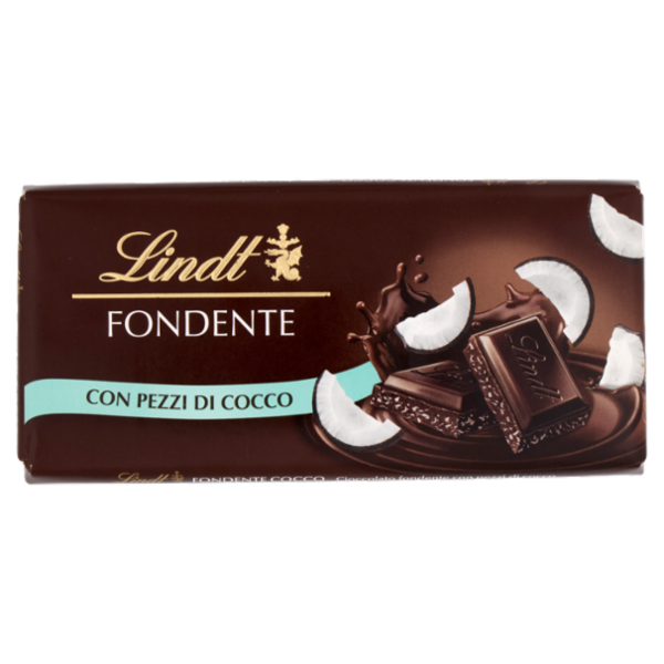 Lindt Gamme Bleue Tavoletta Cioccolato Fondente Cocco 100 g