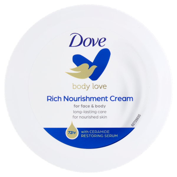 Dove body love Rich Nourishment Cream for face & body 150 ml