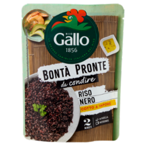 Riso Gallo Bontà Pronte Da Condire Riso Nero 250 g