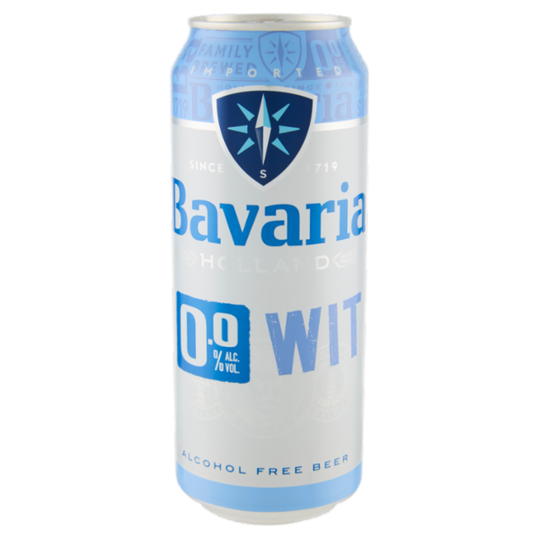 Bavaria 0.0% Alc. Vol. Wit 500 mL