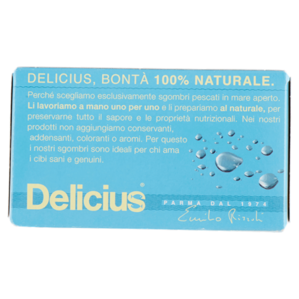 Delicius Filetti di Sgombro al naturale 90 g