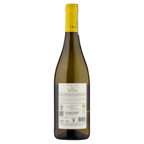 Corvo Irmàna Grillo Sicilia DOC Bio 750 ml
