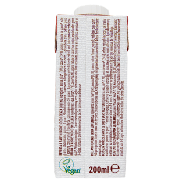 Vital nature Bio Riso e Cocco 200 ml