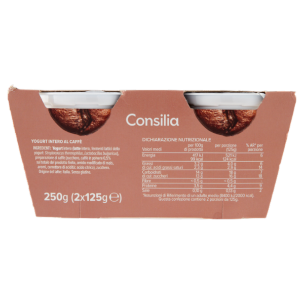 Consilia Yogurt Intero Caffé 2x125 g