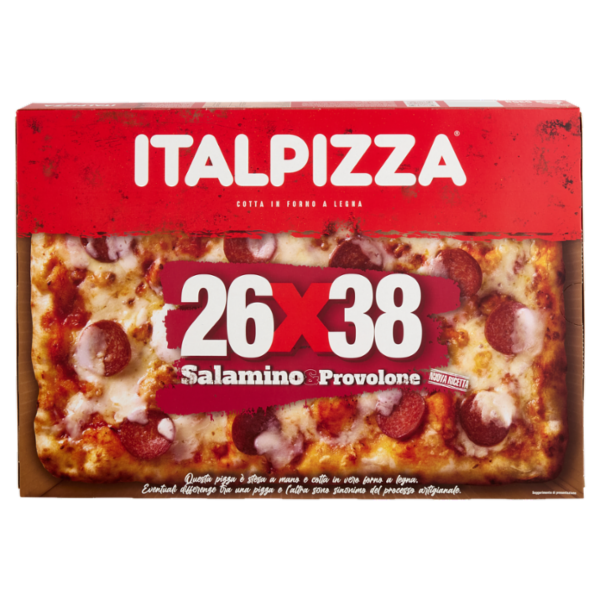 Italpizza 26x38 Salamino&Provolone 535 g