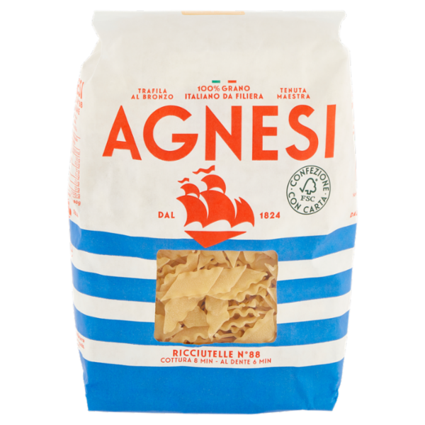 Agnesi Ricciutelle N° 88 500 g