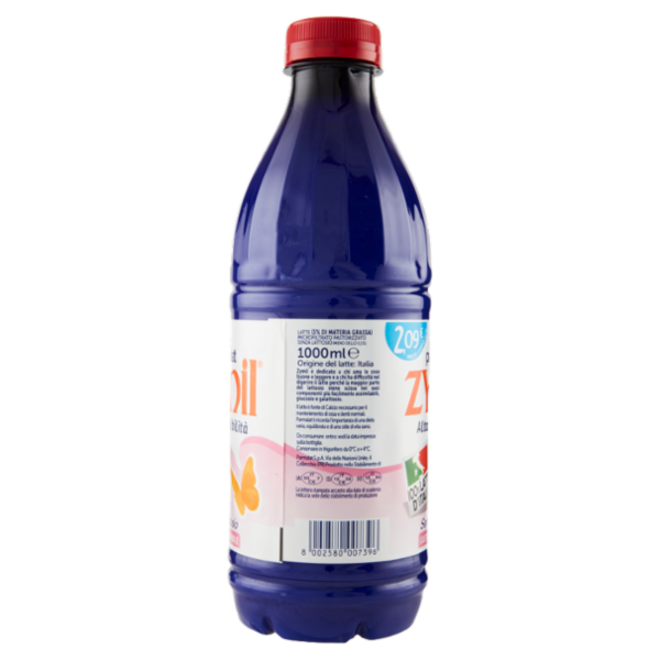 Zymil Alta Digeribilità Senza Lattosio Gustoso Digeribile 100% Latte d'Italia 1000 ml