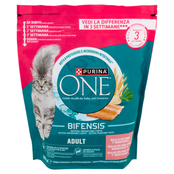 PURINA ONE Bifensis Adult Salmone 800g