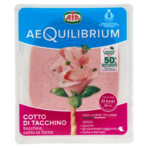 Aia aeQuilibrium Cotto di Tacchino 120 g