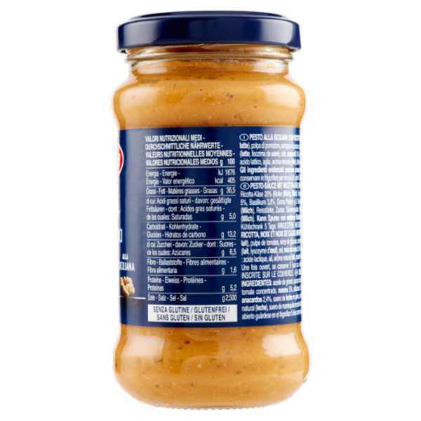 Barilla Pesto Ricotta e Noci Condimento e Sugo per Pasta 190 g