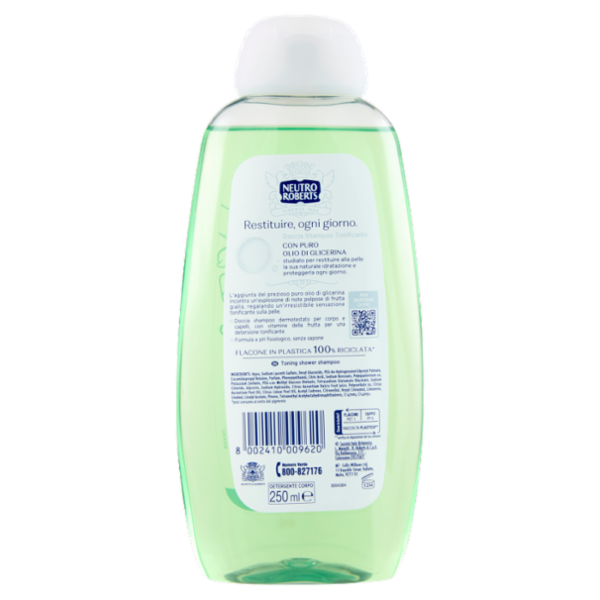 Neutro Roberts Doccia Shampoo Vitamine della Frutta Tonificante 250 ml