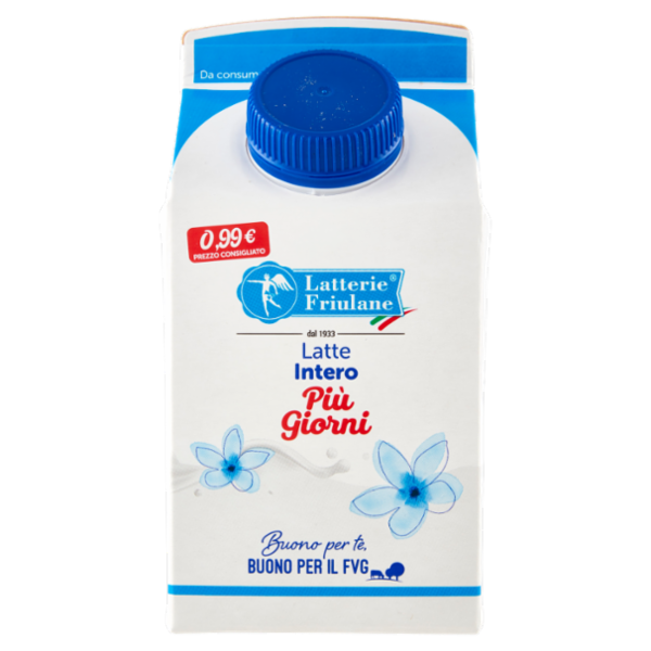 Latterie Friulane Latte Intero Più Giorni 500 ml