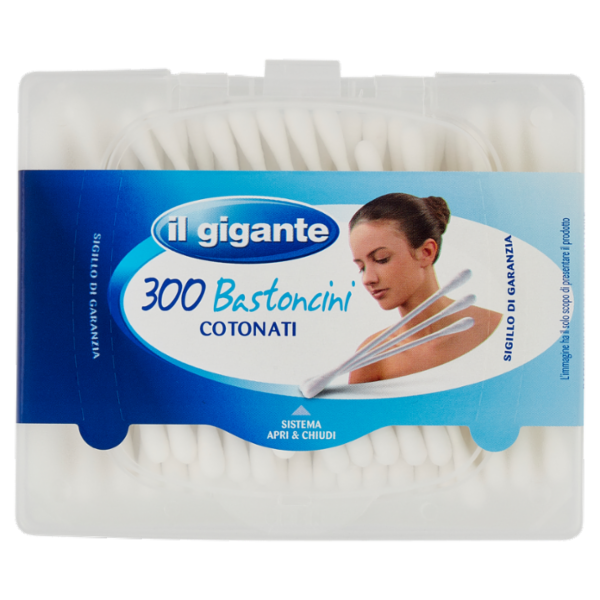 IL GIGANTE Bastoncini Cotonati 300 pz