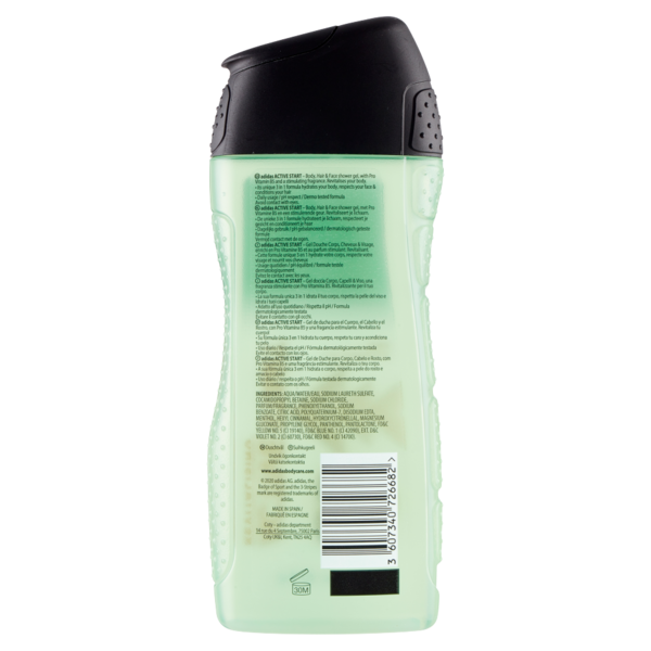 adidas Active Start Shower Gel 250 ml