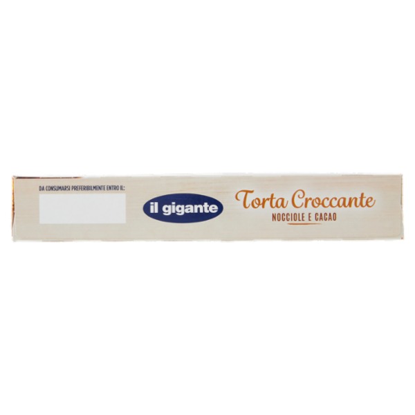 IL GIGANTE Torta Croccante Nocciole e Cacao 500 g