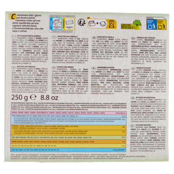 GrissinBon leFrescheBiscottate Cereali 250 g