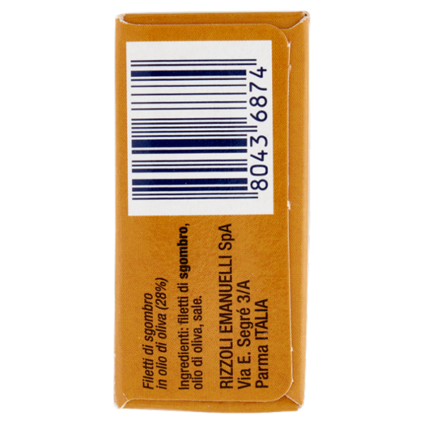 Rizzoli Filetti di Sgombro in Olio di Oliva 125 g