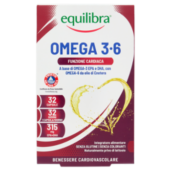 Equilibra Omega 3-6 32 Capsule 38,4 g