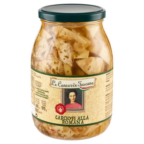 Le Conserve Toscane Carciofi alla Romana 970 g