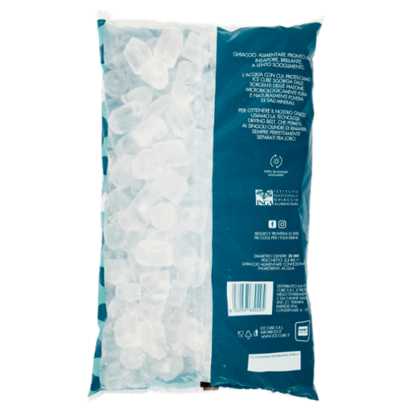 ice cube Ice³ High Performance Cilindri di Ghiaccio Puro ad Alto Rendimento 2,5 kg