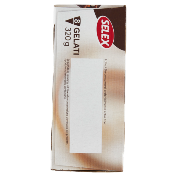 Selex 8 Miniconi di Gelato Assortiti 320 g