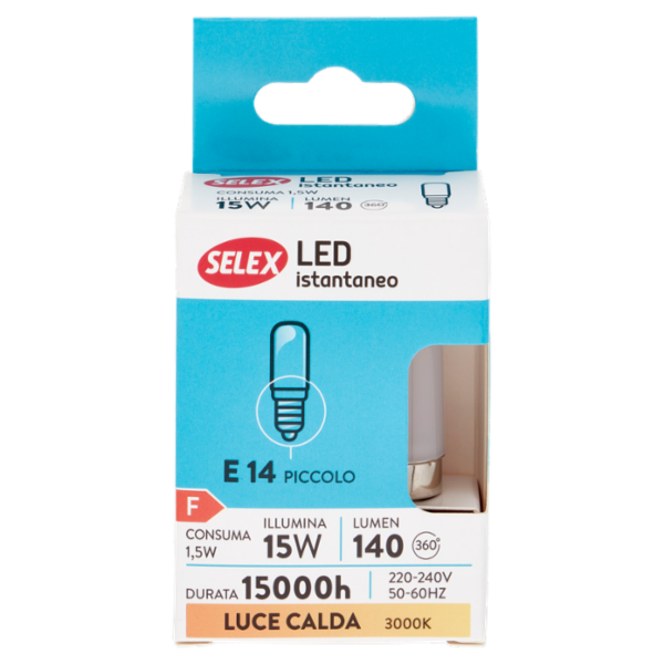Selex Lampadina Led Frigo E14 2W