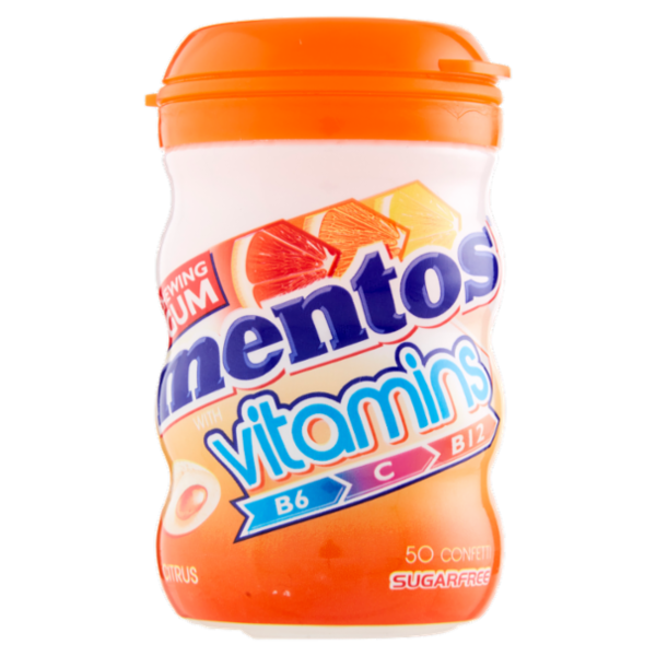 Mentos con Vitamine gusto Citrus 50 confetti 100 g