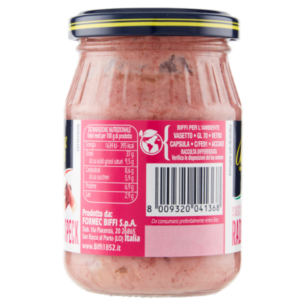 Biffi Che Sugo! Sugo al Radicchio e Speck 190 g